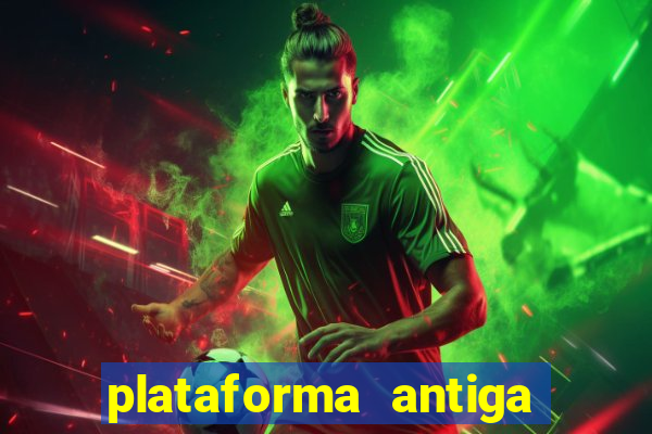 plataforma antiga de jogos